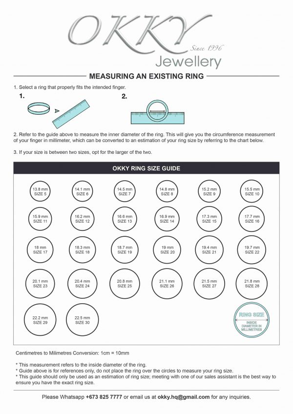 2020 RING SIZE GUIDE